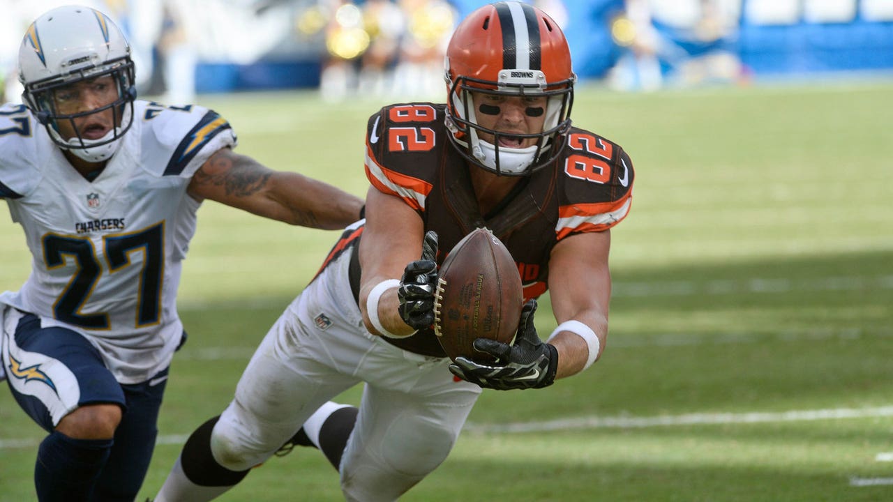 Browns tight end Gary Barnidge emerges as big playmaker